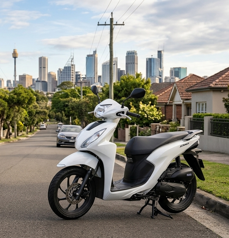 Sydney metropolitan area served by Best Rental Scooter